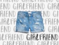 GARAGE - girlfriend style shorts denim shorts